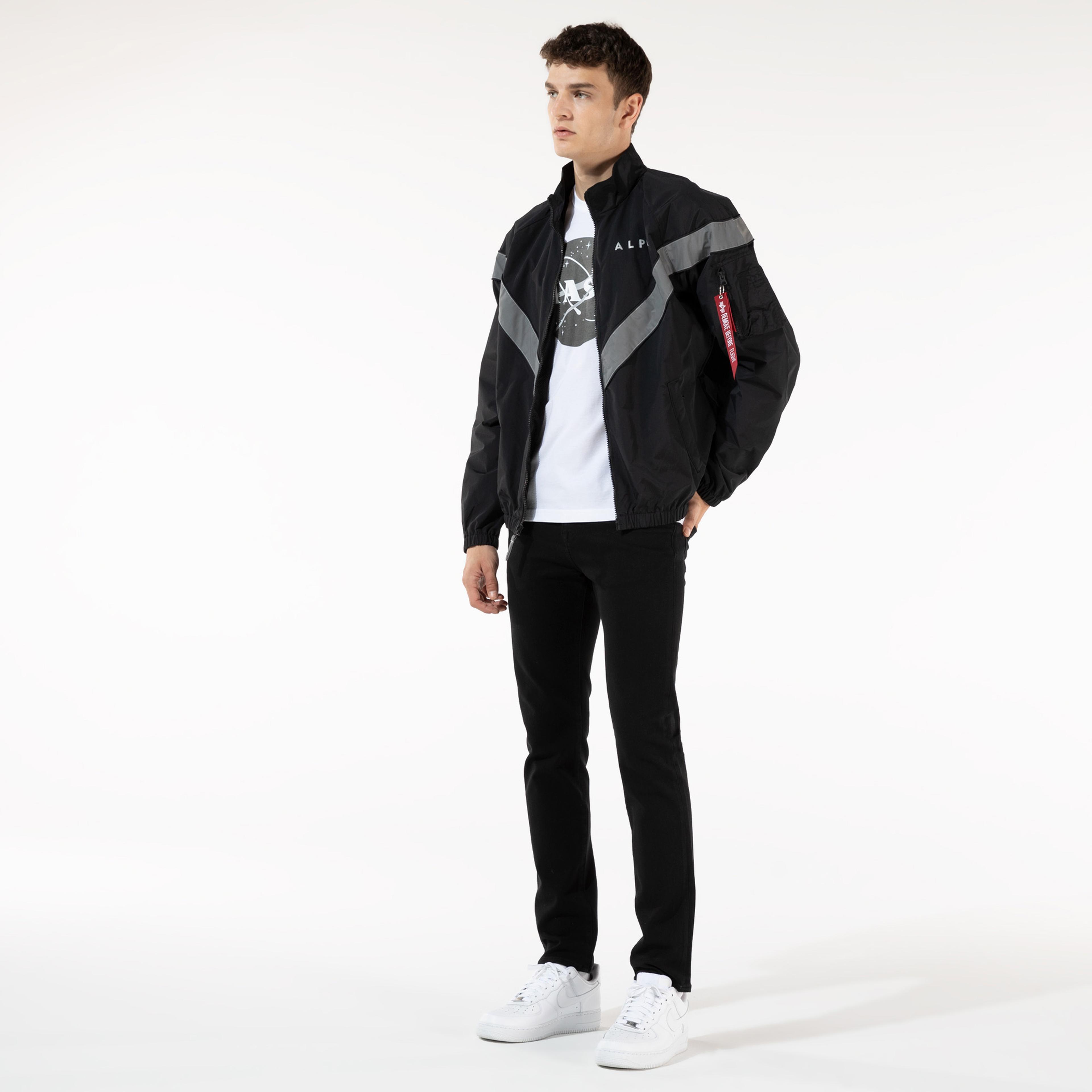 Alpha Industries PT Track Erkek Siyah Ceket