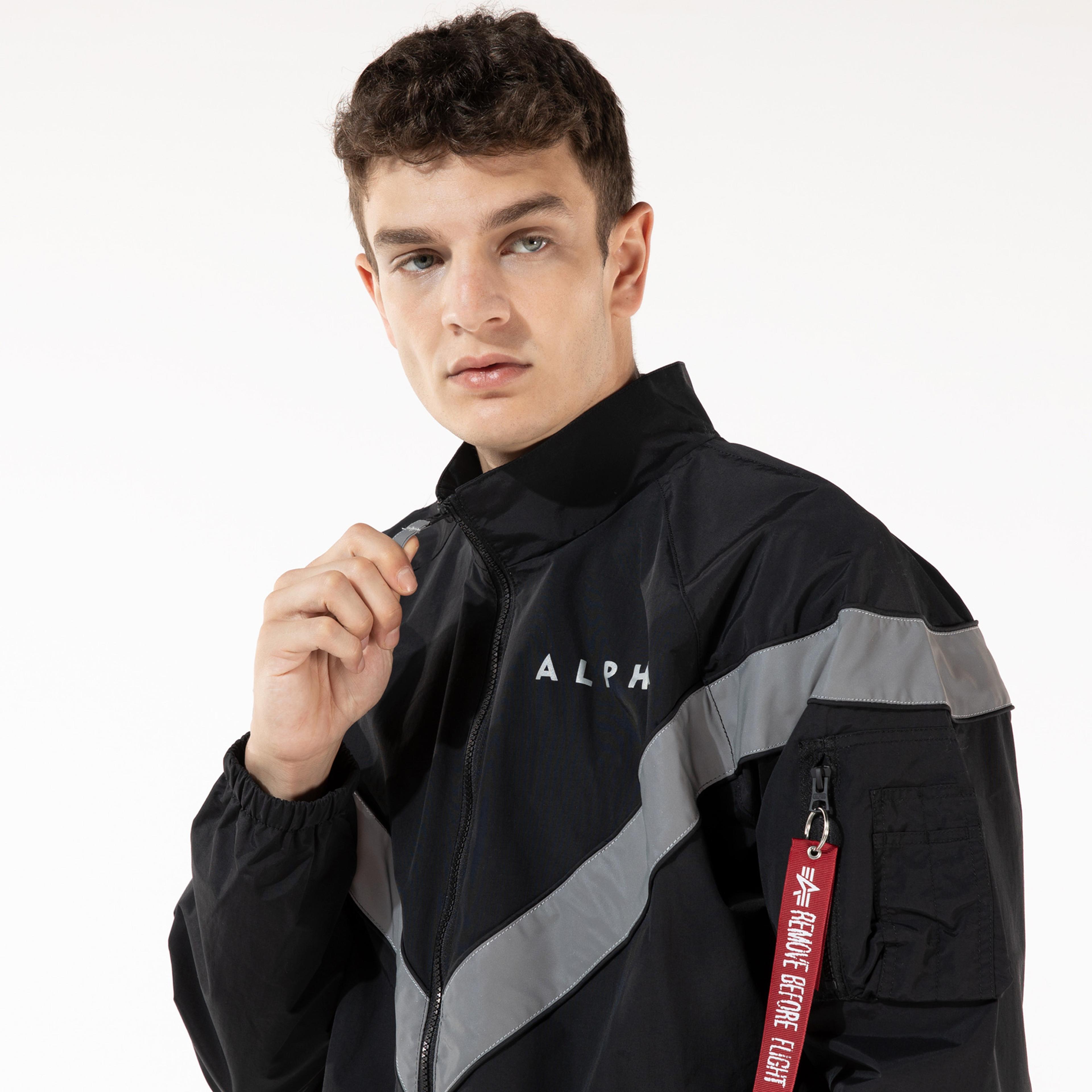 Alpha Industries PT Track Erkek Siyah Ceket