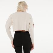 rue Kadın Ekru Kısa Sweatshirt