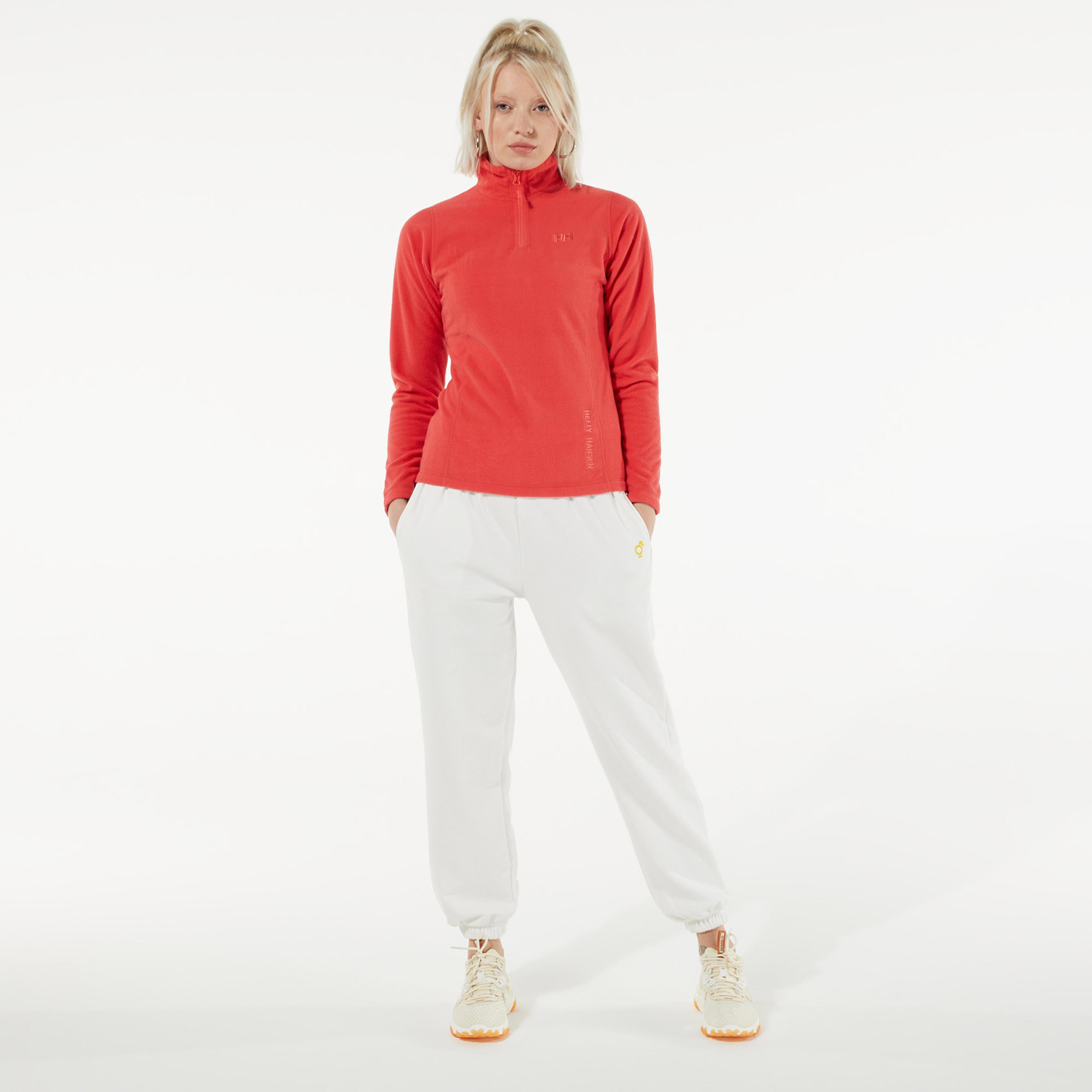 Helly Hansen HH Mount Fleece Kadın Kırmızı Polar Sweatshirt