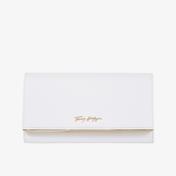 Tommy Hilfiger Modern Flap Kadın Beyaz Cüzdan