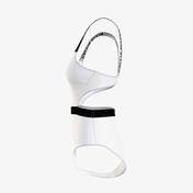 Calvin Klein Cut Out One Piece-Rp Kadın Beyaz Mayo