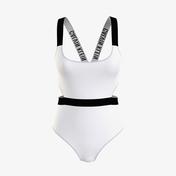 Calvin Klein Cut Out One Piece-Rp Kadın Beyaz Mayo