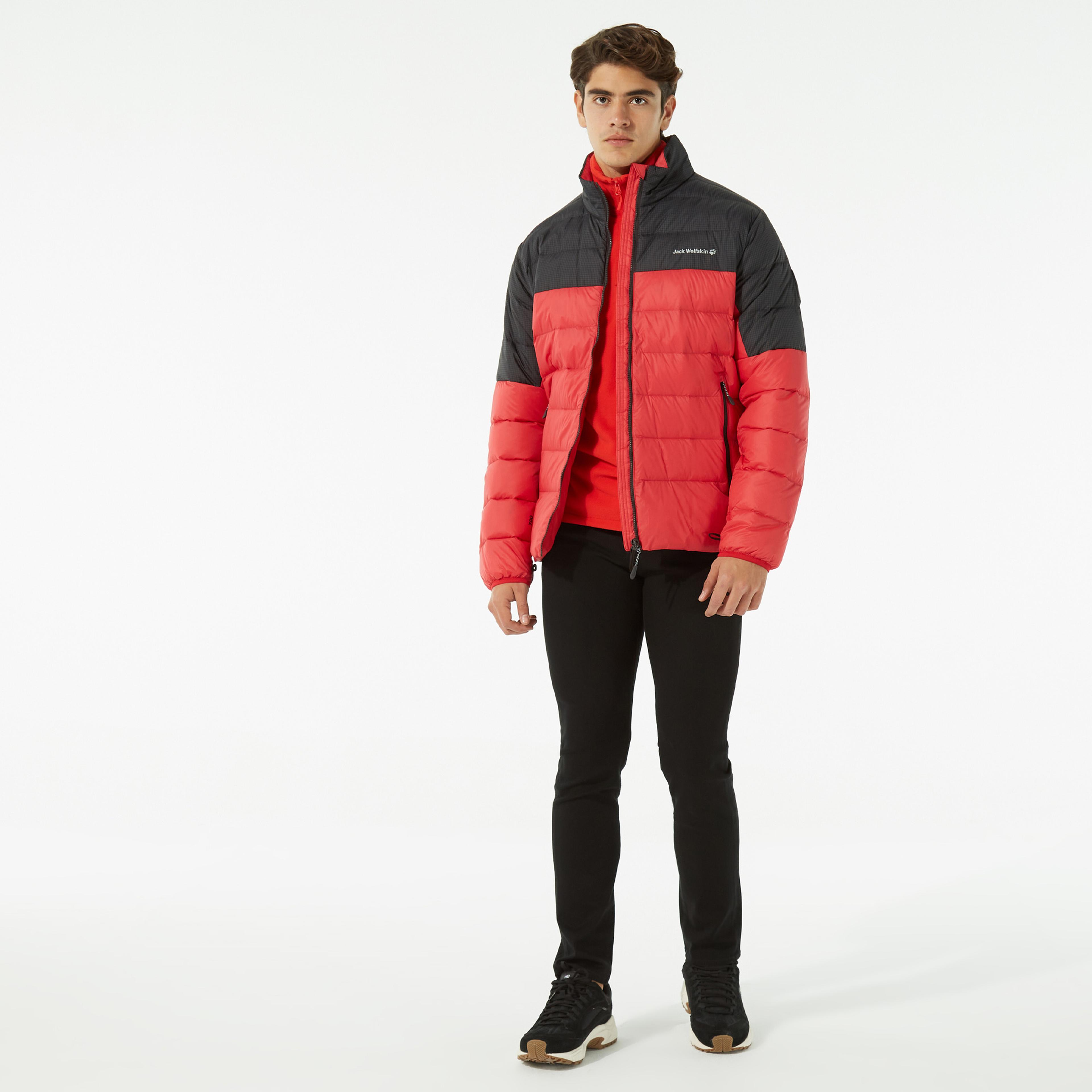 Jack Wolfskin Dna Tundra Erkek Kırmızı Mont