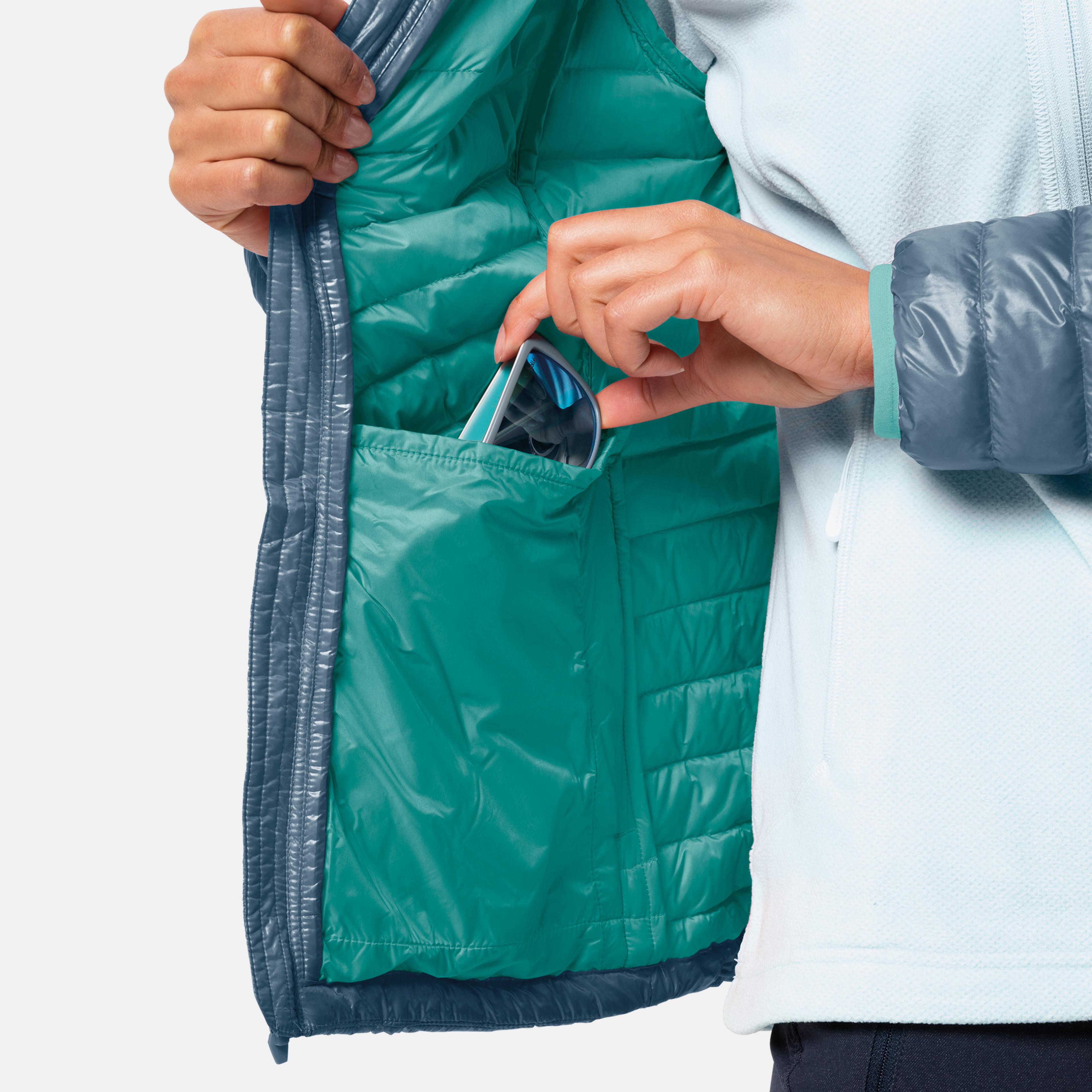 Jack Wolfskin ATMOSPHERE JKT W Kadın Mavi Outdoor Ceket