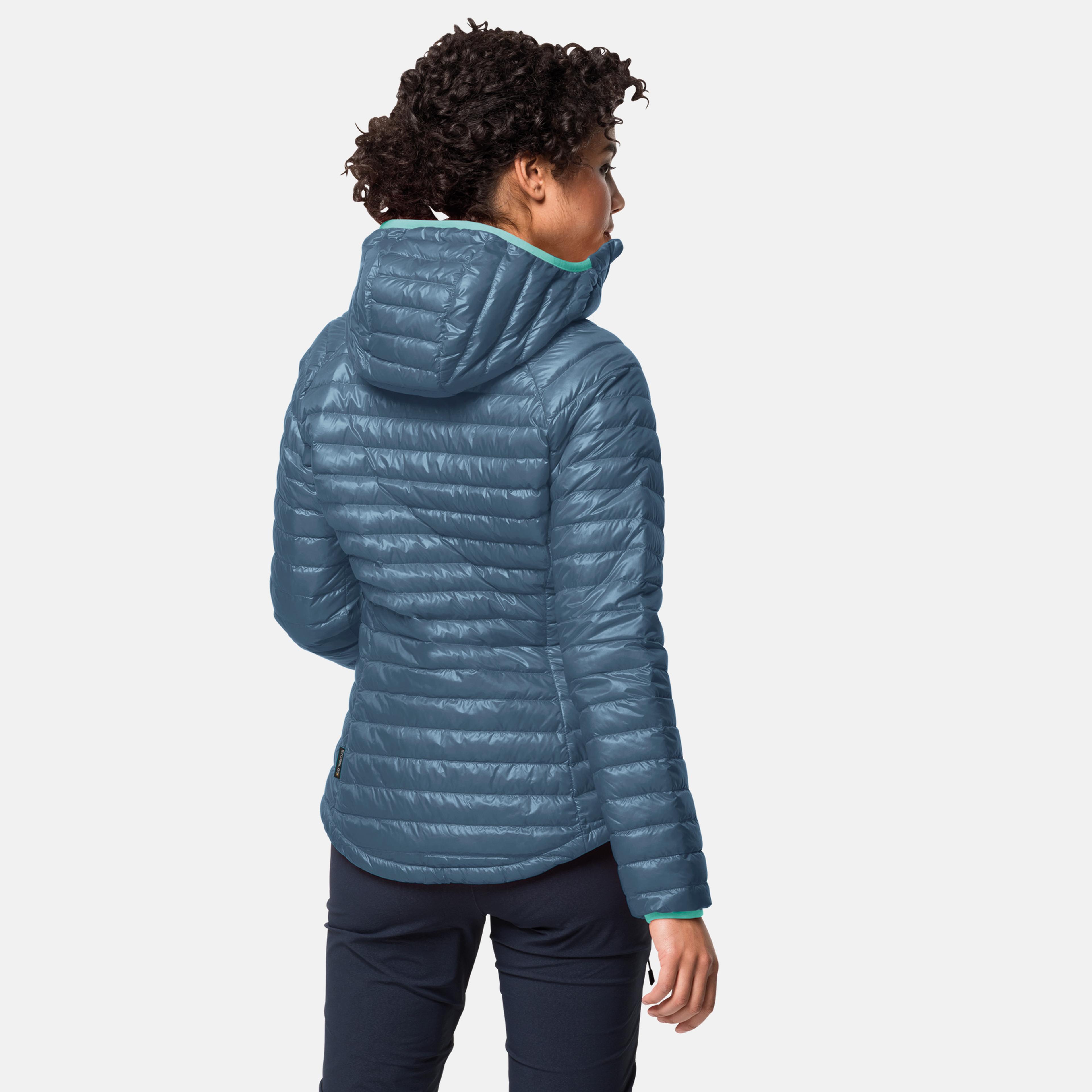 Jack Wolfskin ATMOSPHERE JKT W Kadın Mavi Outdoor Ceket