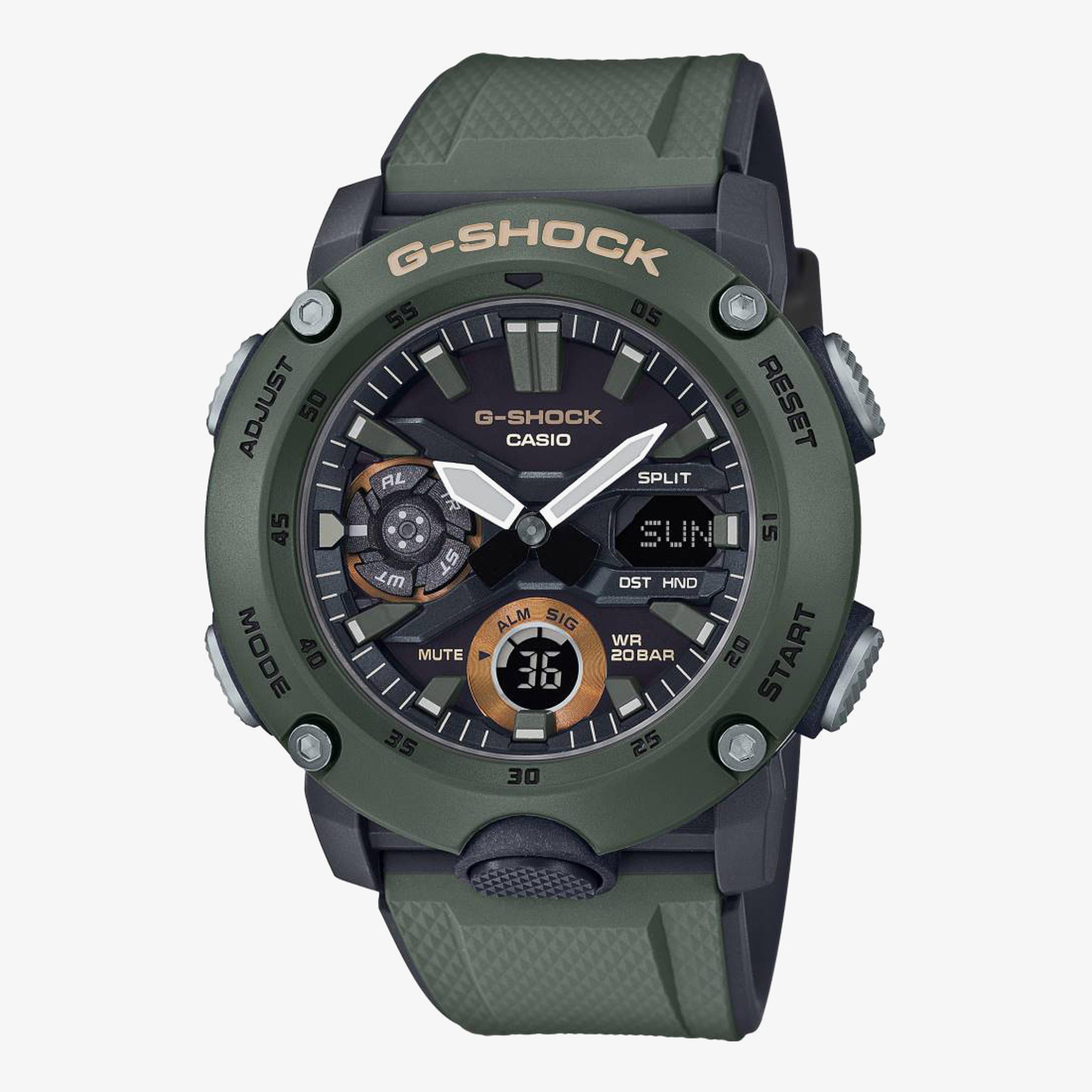 Casio G-Shock GA-2000-3ADR Yeşil Kol Saati