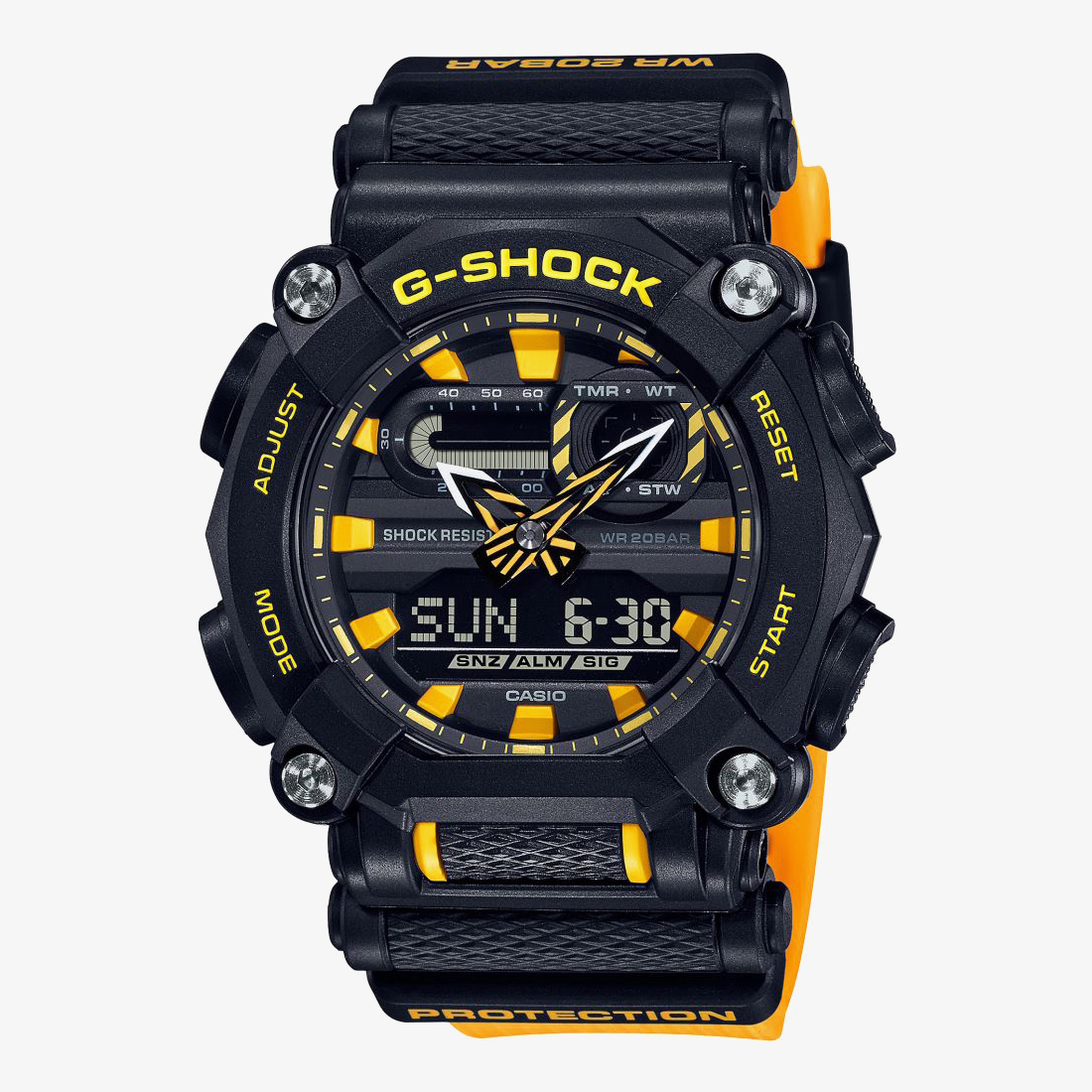 Casio G-Shock GA-900A-1A9DR Sarı Kol Saati
