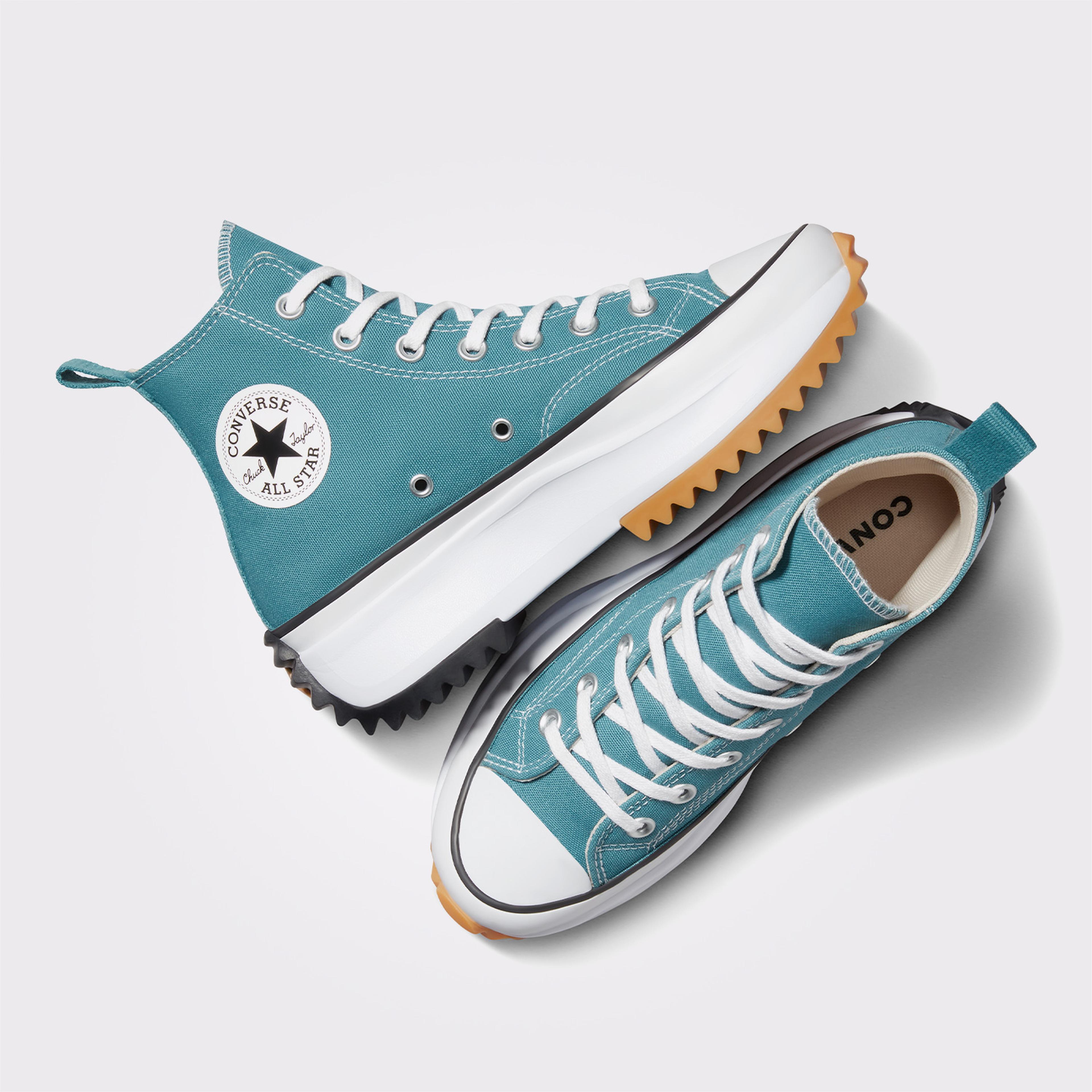 Converse Run Star Hike Platform Seasonal Color Kadın Mavi Sneaker