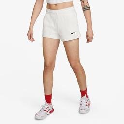 Nike Sportswear Yüksek Belli Kadın Krem Şort