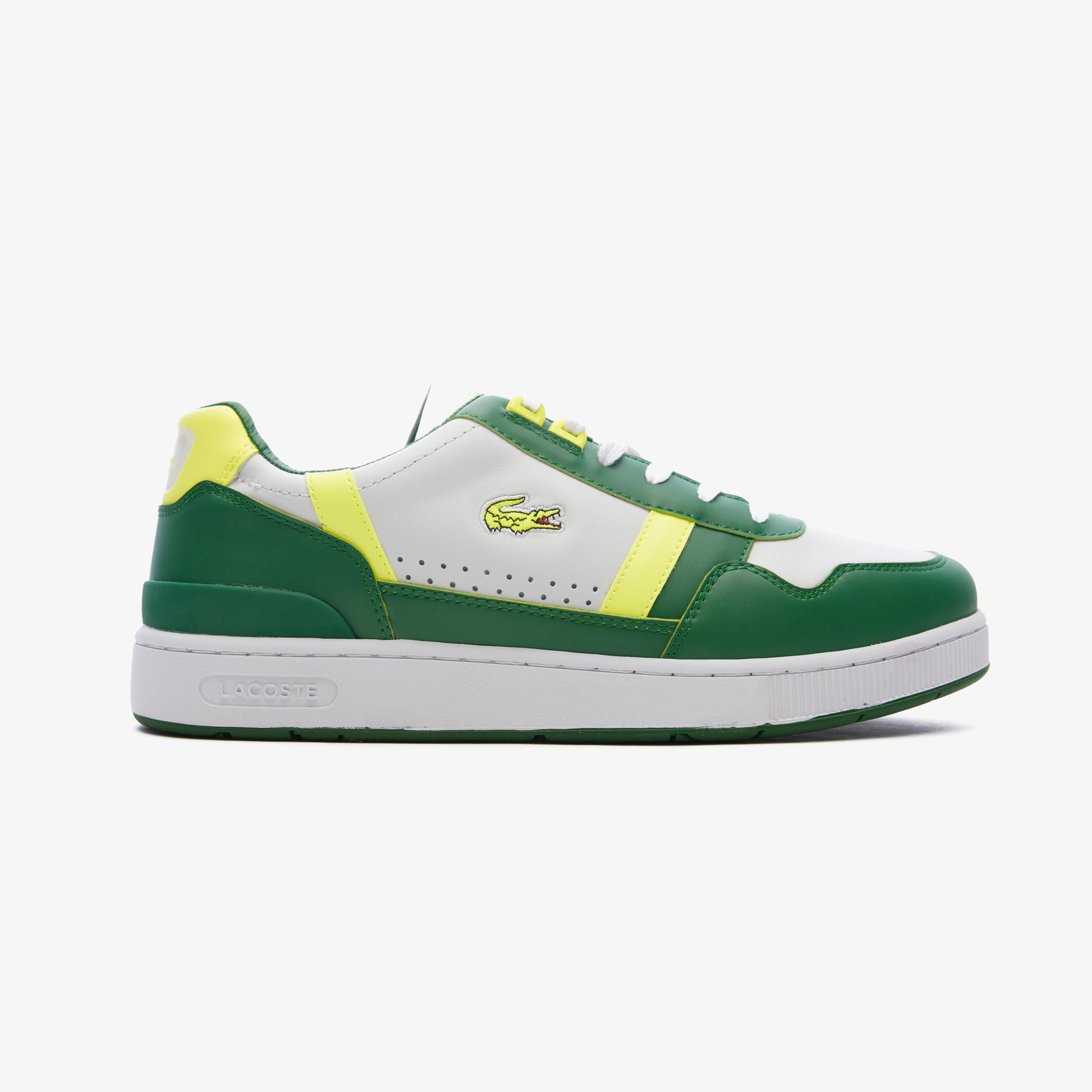 Lacoste T-Clip Erkek Beyaz/Yeşil Sneaker