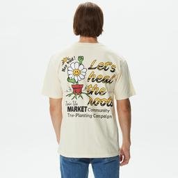Market The Roots Erkek Krem T-Shirt