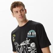 Market Nature Is Home Erkek Siyah T-Shirt