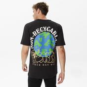 Market Nature Is Home Erkek Siyah T-Shirt