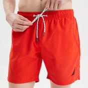 Nautica Erkek Kırmızı Regular Fit Deniz Şortu