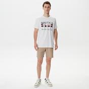NAUTICA ERKEK CLASSIC FIT BEJ BERMUDA ŞORT