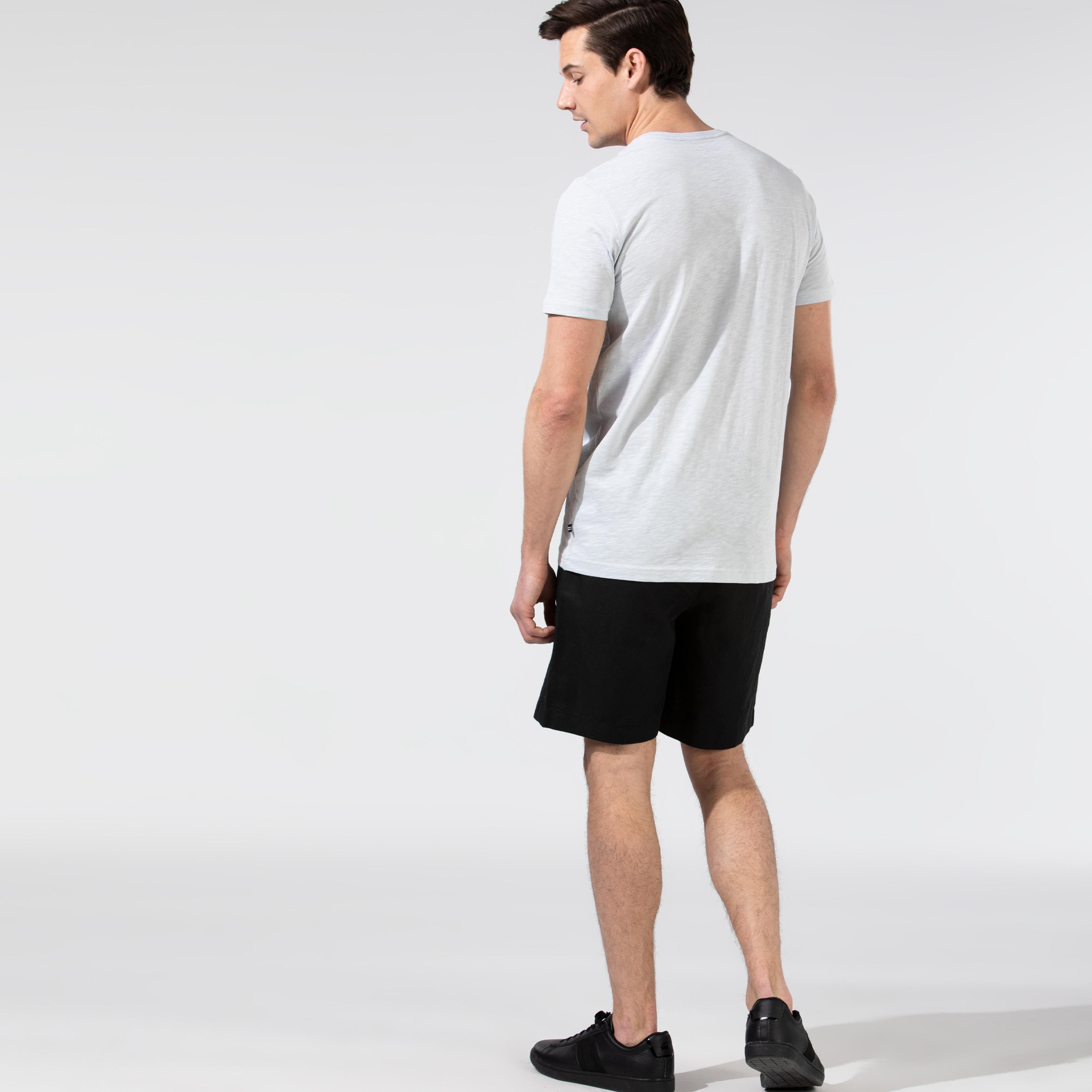 NAUTICA ERKEK SİYAH CLASSIC FIT BERMUDA ŞORT