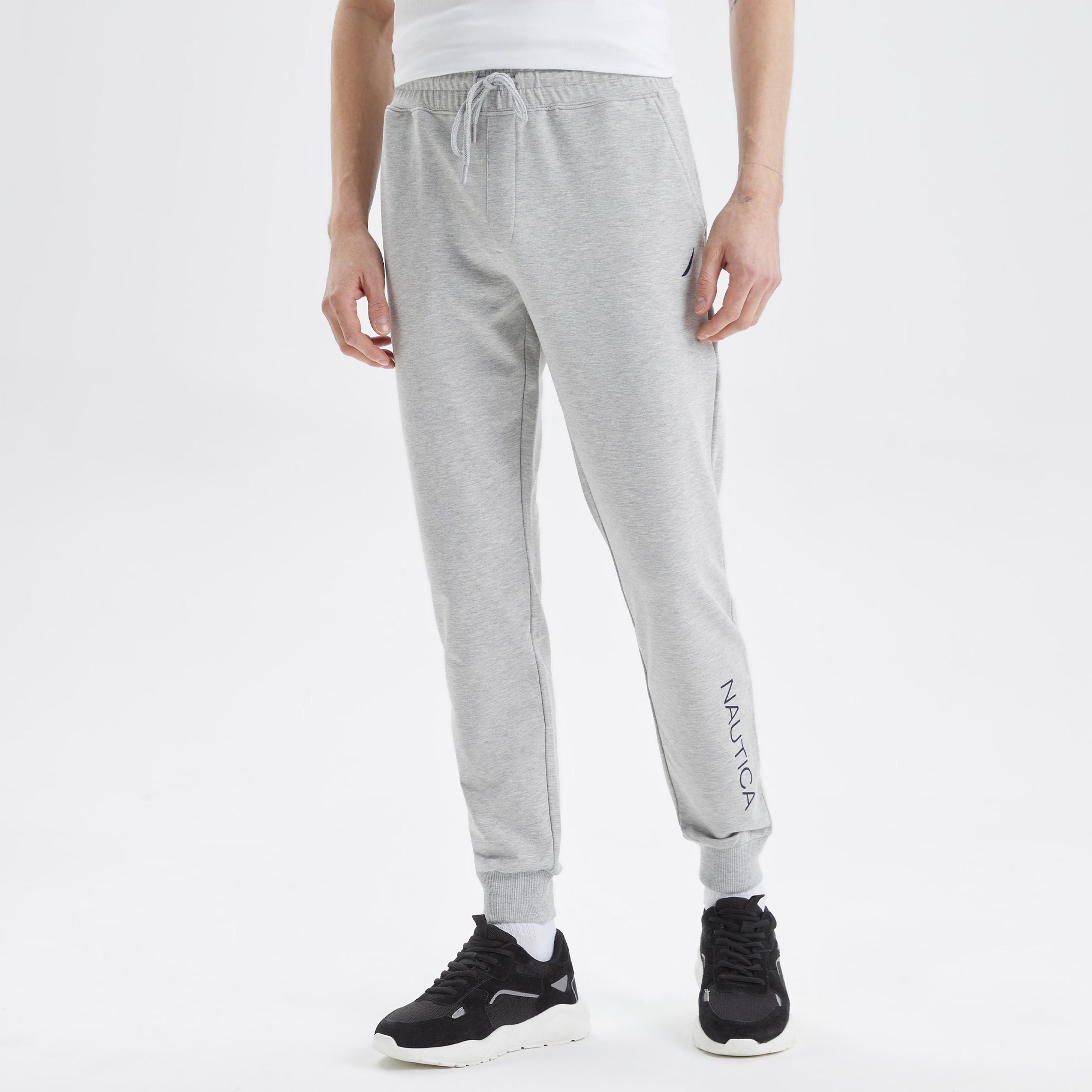 Nautica Erkek Gri Standart Fit Eşofman Altı