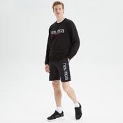 Nautica Erkek Siyah Standart Fit Baskılı Sweatshirt
