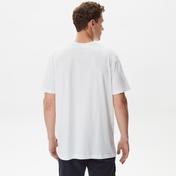 Nautica Erkek Beyaz Baskılı Standart Fit T-Shirt