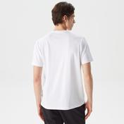 Nautica Erkek Beyaz Baskılı Standart Fit T-Shirt