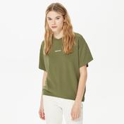 NAUTICA KADIN YEŞİL OVERSIZE KISA KOLLU SWEATSHIRT