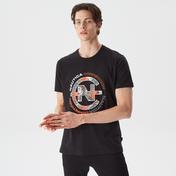 Nautica Erkek Siyah Baskılı Standart Fit T-Shirt