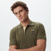 Nautica Erkek Yeşil Classic Fit Kısa Kollu Polo