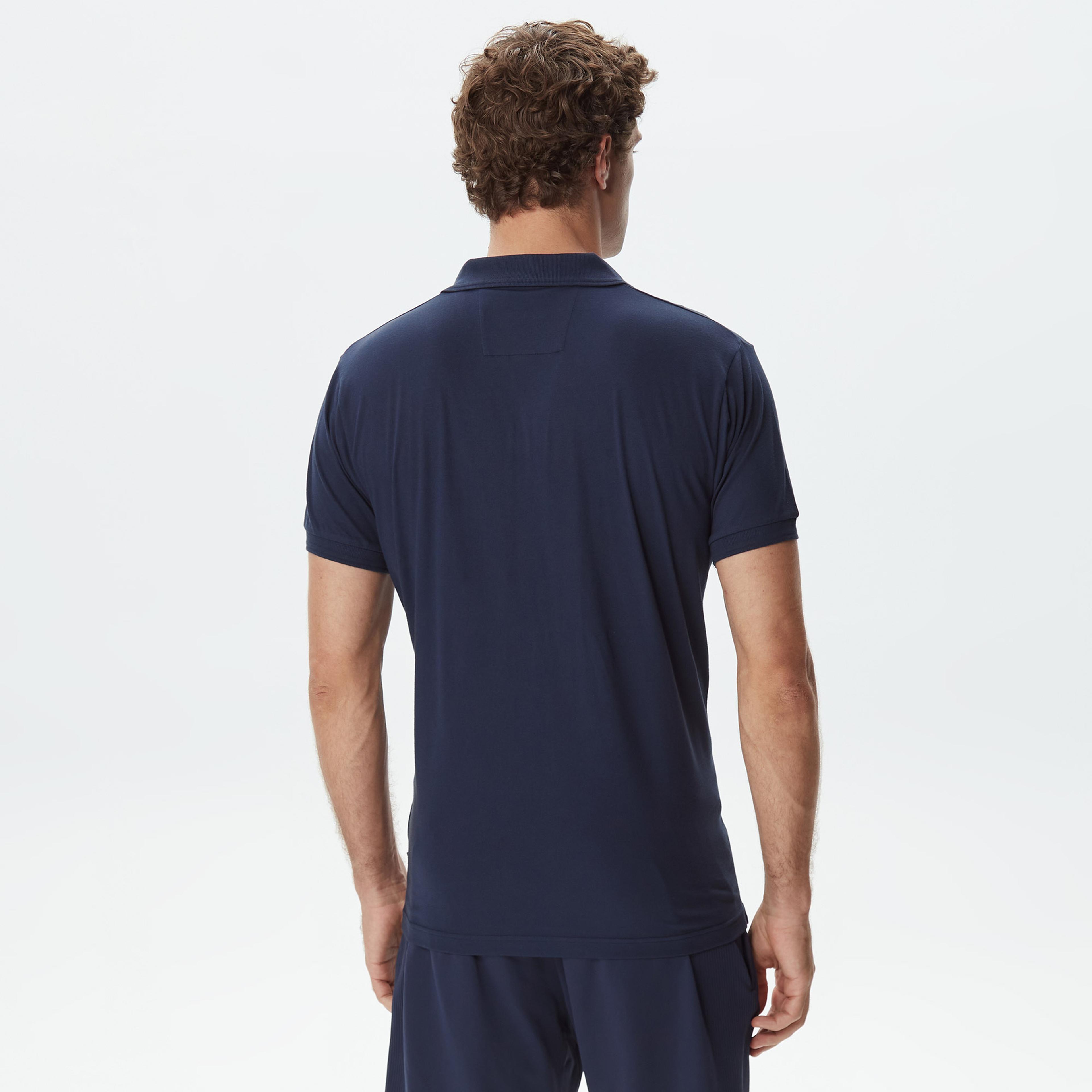 Nautica Erkek Lacivert Classic Fit Kısa Kollu Polo
