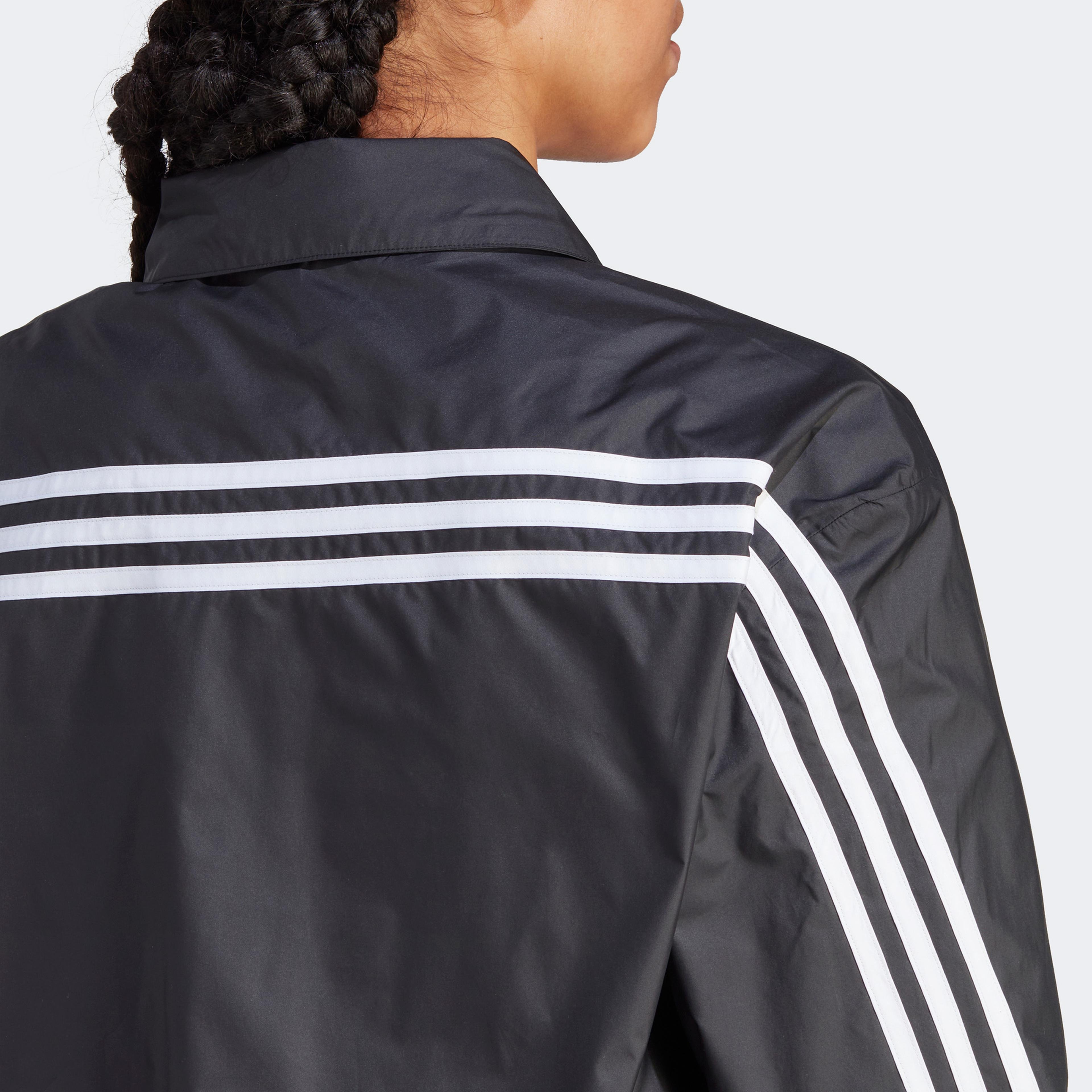adidas Future Icons 3-Stripes Woven Kadın Siyah Ceket