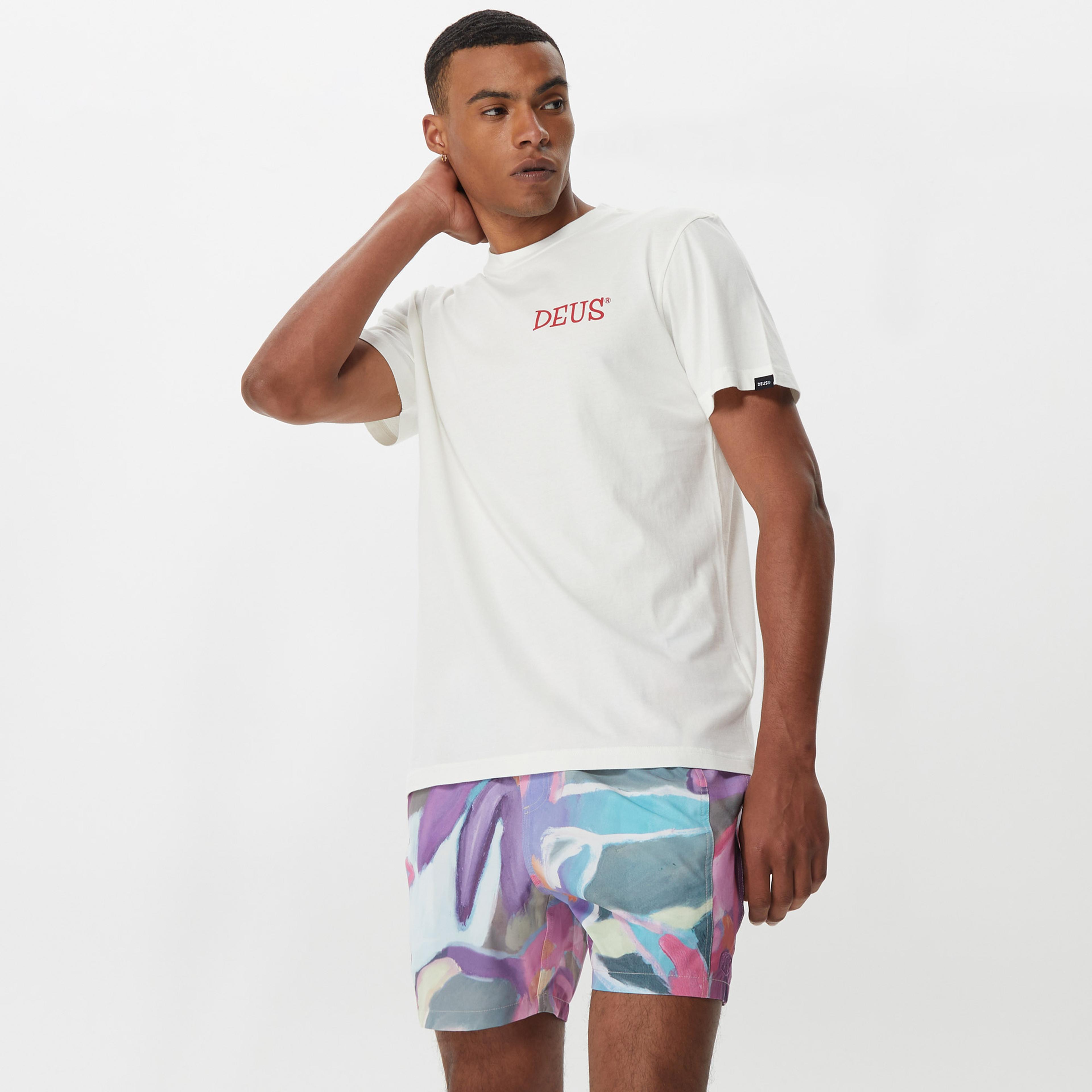 Deus Ex Machina Portal Erkek Beyaz T-Shirt