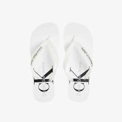 Calvin Klein Jeans Beach Sandal Logo Erkek Beyaz Sandalet