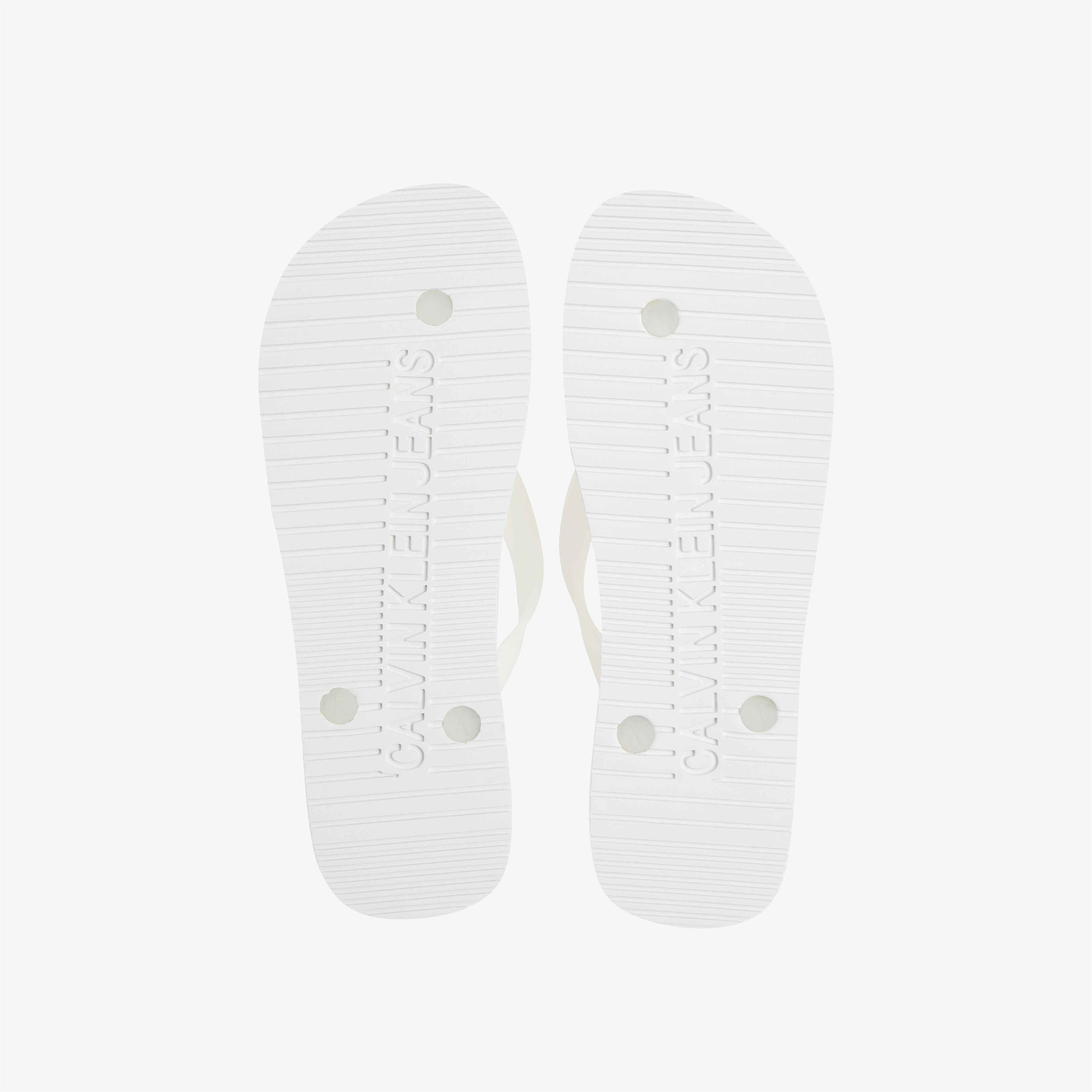 Calvin Klein Jeans Beach Sandal Logo Erkek Beyaz Sandalet