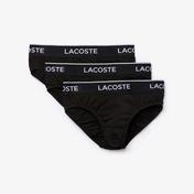 Lacoste Classic Erkek 3'lü Siyah Boxer