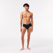 Lacoste Classic Erkek 3'lü Siyah Boxer