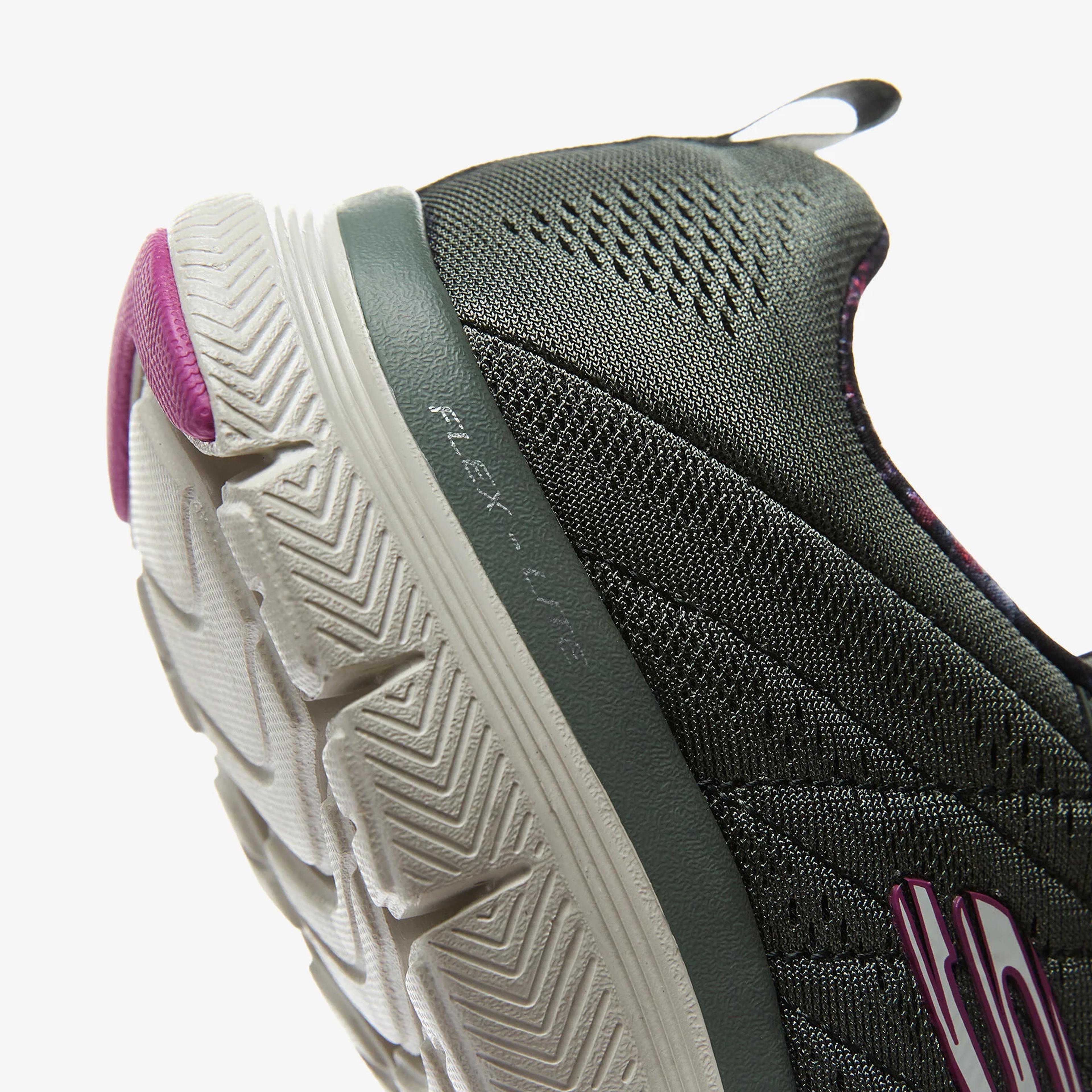 Skechers Flex Appeal 4.0-Floral Ground Kadın Yeşil Spor Ayakkabı