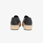 Calvin Klein Flatform Espadrille Siyah Kadın Espadril