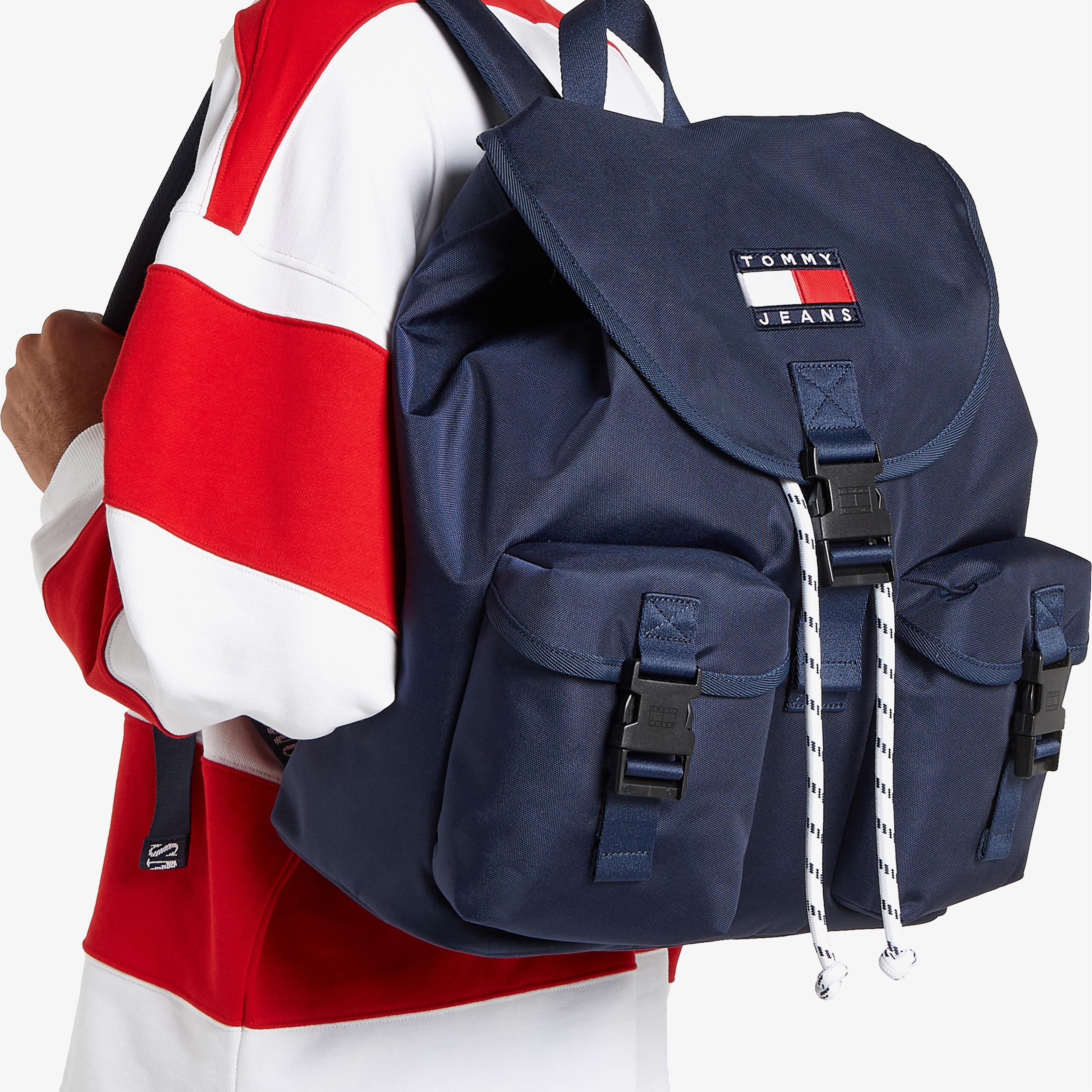 Tommy Jeans Heritage Archive Unisex Mavi Sırt Çantası