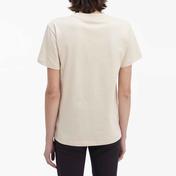 Calvin Klein Hero Logo Regular Krem Kadın T-Shirt