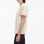 Calvin Klein Hero Logo Regular Krem Kadın T-Shirt