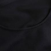 Calvin Klein Double Layer Milano Long Sleeve Siyah Kadın Sweatshirt