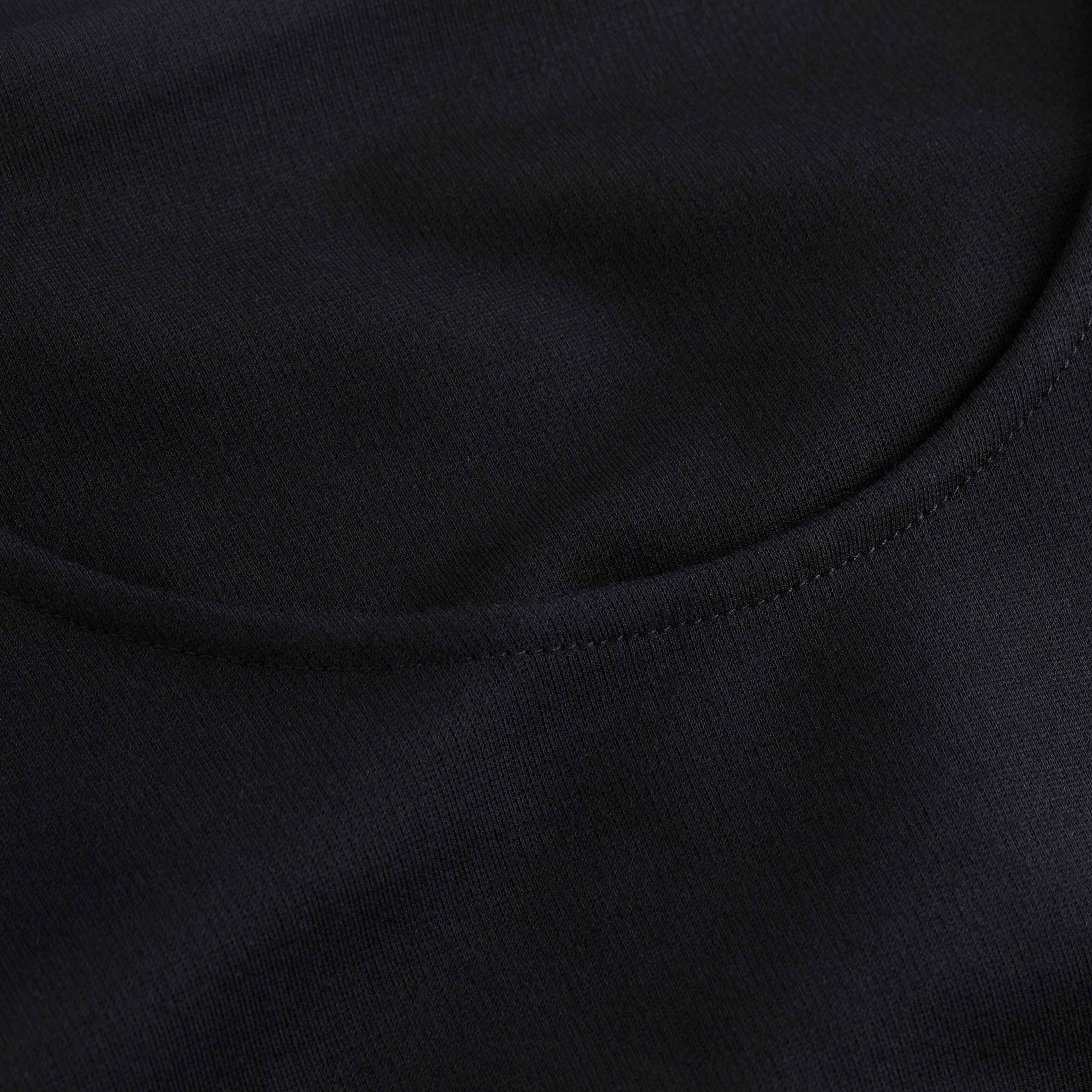 Calvin Klein Double Layer Milano Long Sleeve Siyah Kadın Sweatshirt