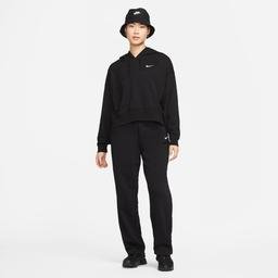 Nike Sportswear Jersey Oversize Kadın Siyah Hoodie