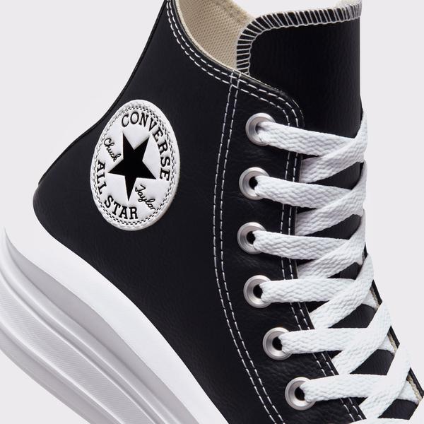 Converse Chuck Taylor All Star Move Platform Foundational Leather Unisex Siyah Sneaker_6