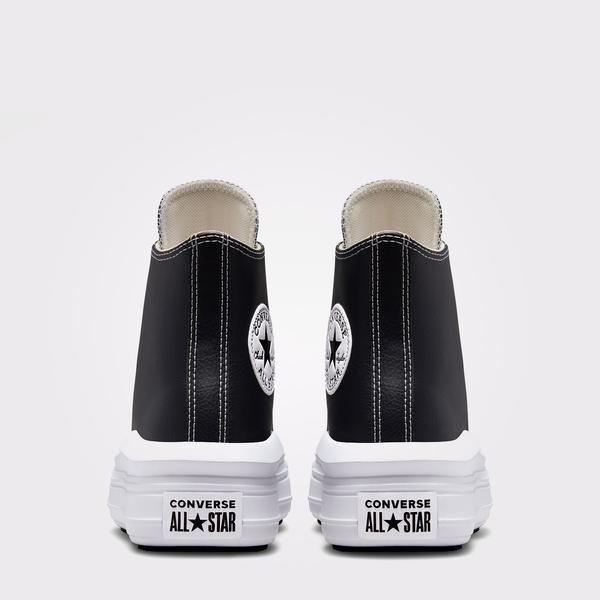 Converse Chuck Taylor All Star Move Platform Foundational Leather Unisex Siyah Sneaker_2