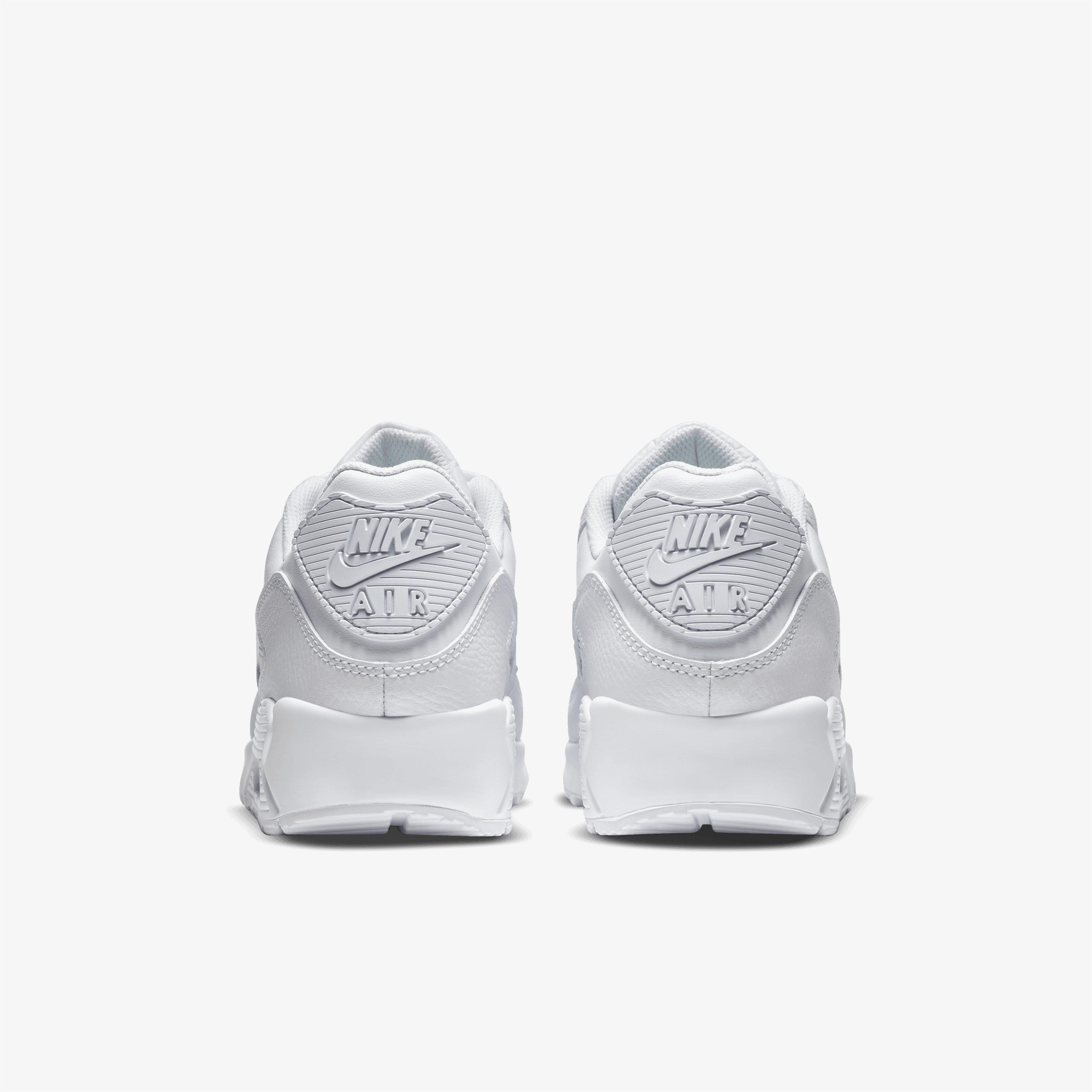 Nike Air Max 90 Leather Erkek Beyaz Spor Ayakkabı
