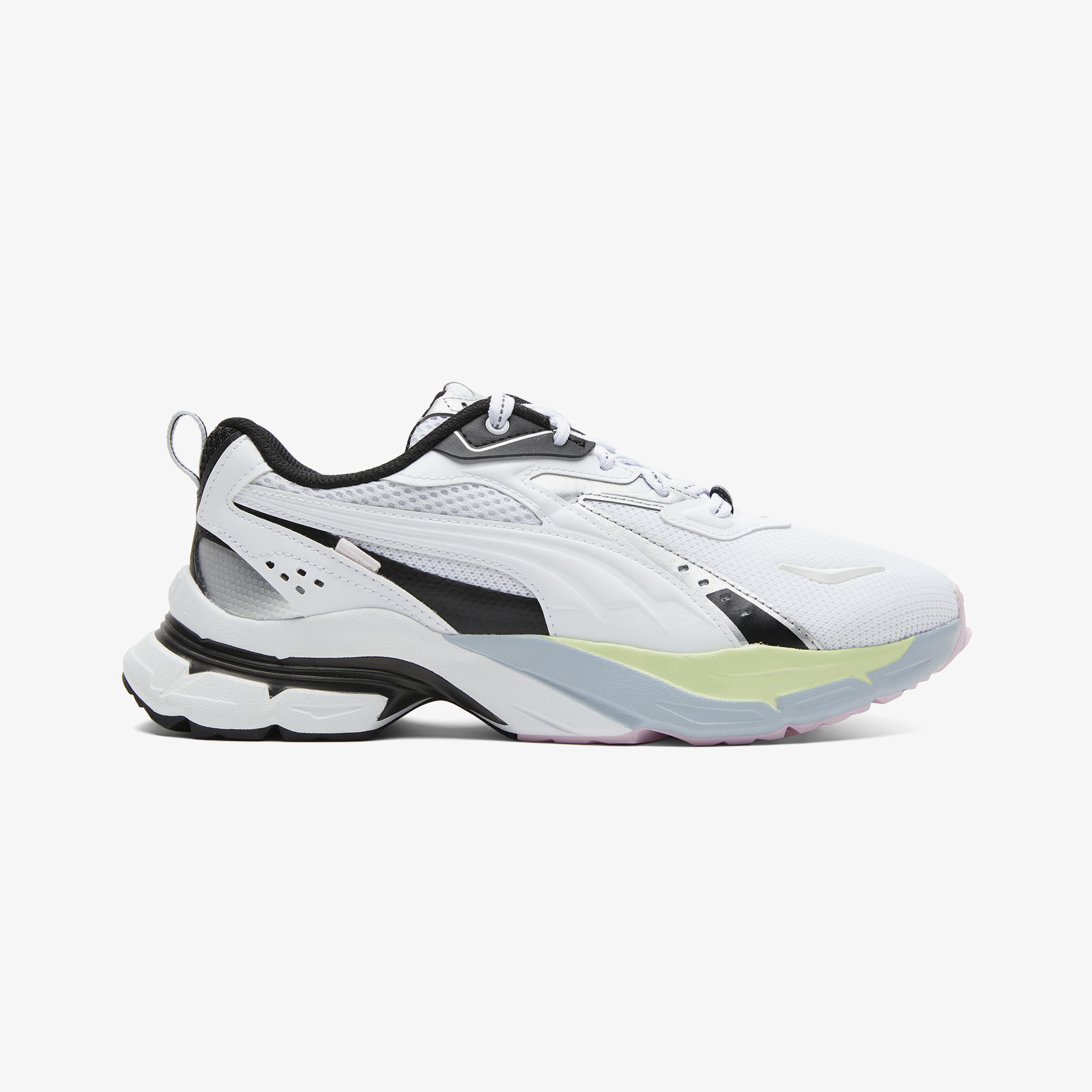 Puma Phlox Kadın Beyaz-Siyah Spor Ayakkabı