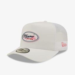New Era Oval State Trucker Unisex Beyaz Şapka