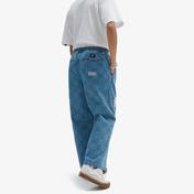 Vans Mended Check Denim Range Loose Crop Kadın Mavi Pantolon