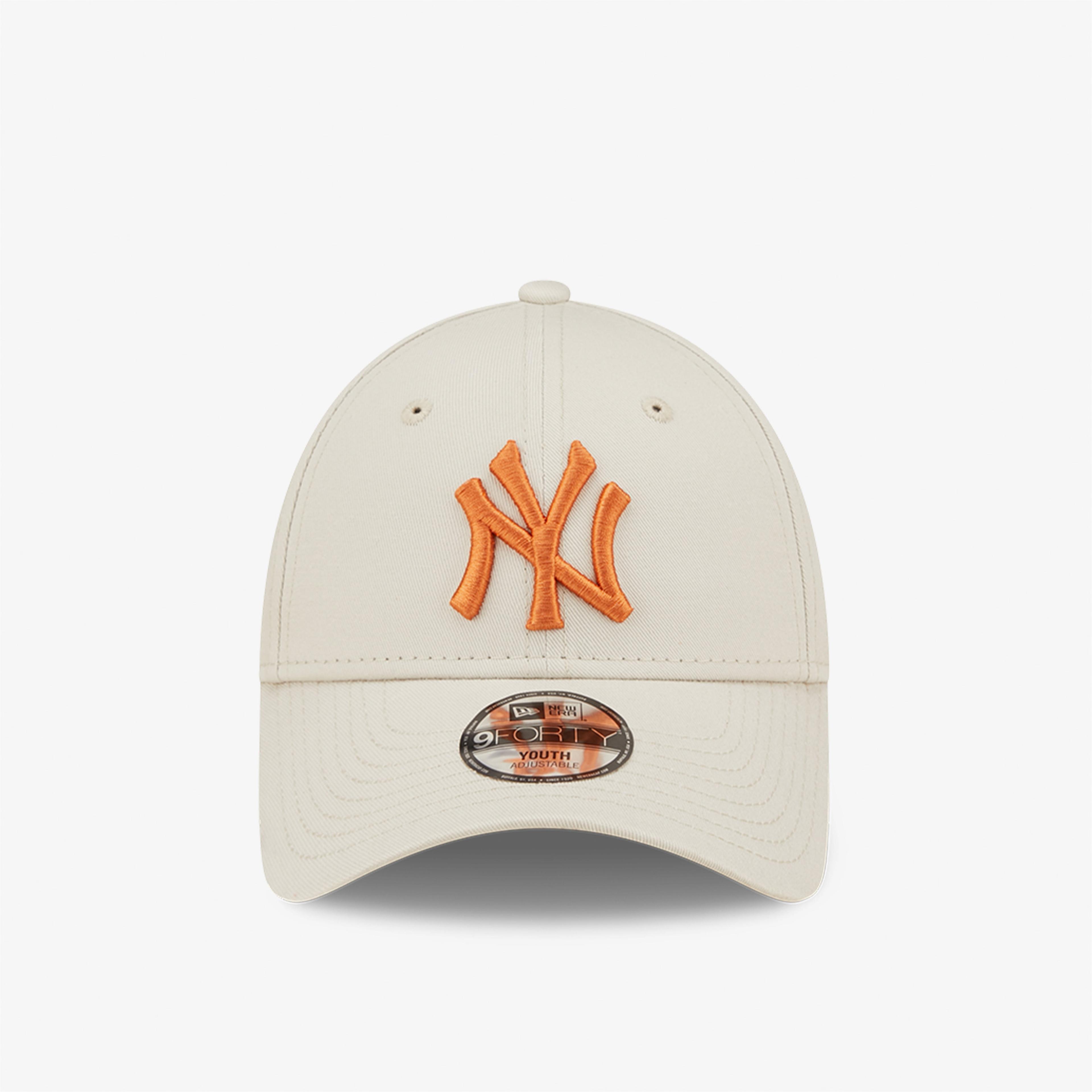 New Era New York Yankees Child League Essential Unisex Krem Şapka